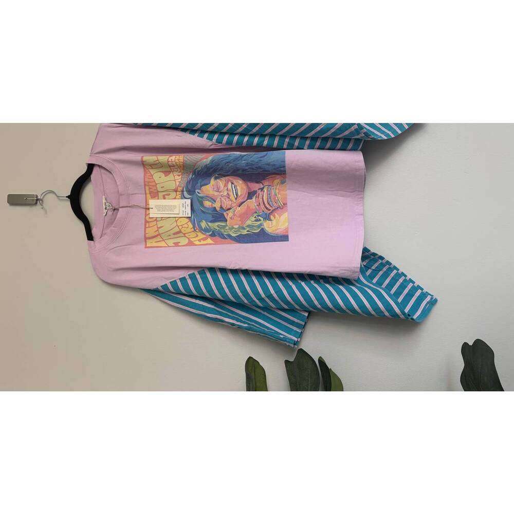 NEW BLUE VELVET women's campta top in pink fur